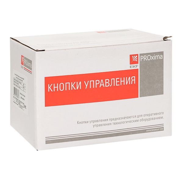 Кнопка AEA-22 "Грибок" желтая NO+NC EKF