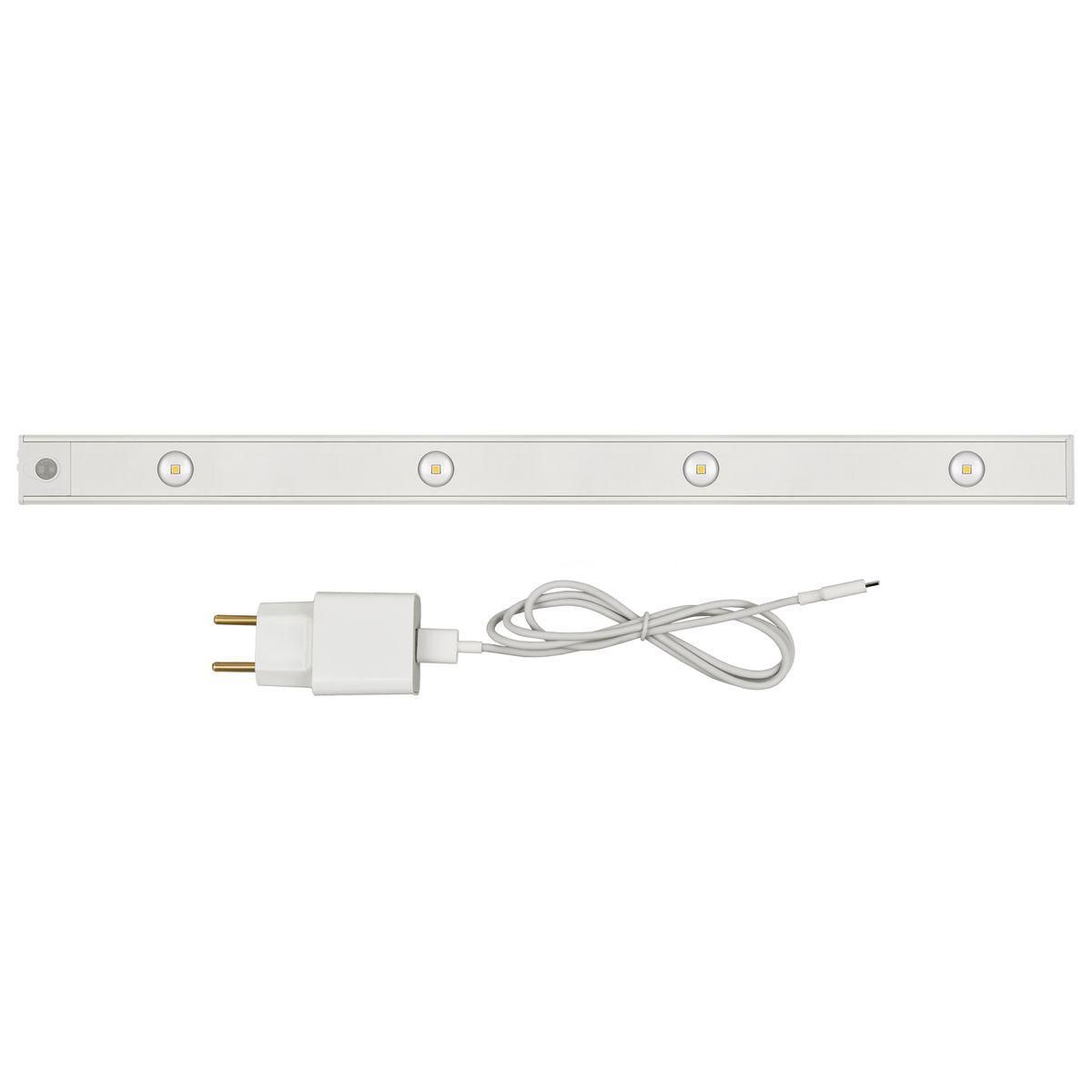 Мебельный светодиодный светильник Uniel ULI-F50-5W/4000K Sensor IP40 White UL-00011956