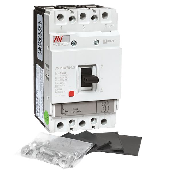Выкл.автом.  3П 160А 35kA  AV POWER-1/3   TR EKF AVERES