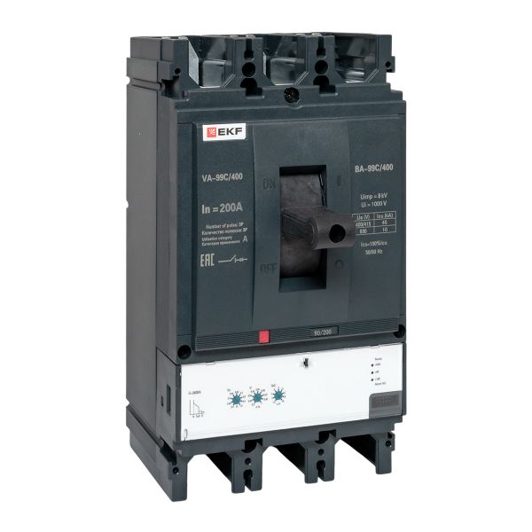 Выкл. Автом.  3П  200А  ВА-99C 400/200А 3P 45кА EKF PROxima