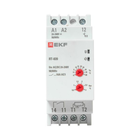 Реле температуры RT-820 (-5....+40 С)  EKF PROxima