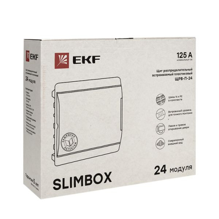 Бокс ЩРВ-П-24   IP41  SlimBox IP41 EKF PROxima sb-v-24