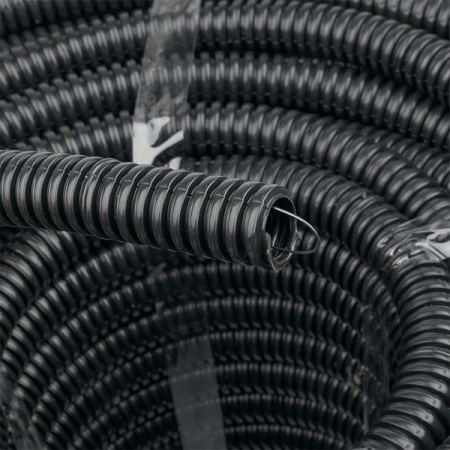 Труба гофр. FRHF с зондом d20мм (100м) черная Plast EKF PROxima (кратно 100)
