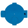 EKF Кор. уст. КМТ-010-002 д/тверд. стен 60х40  полипропилен, син., винты, IP20 plc-kmt-010-002